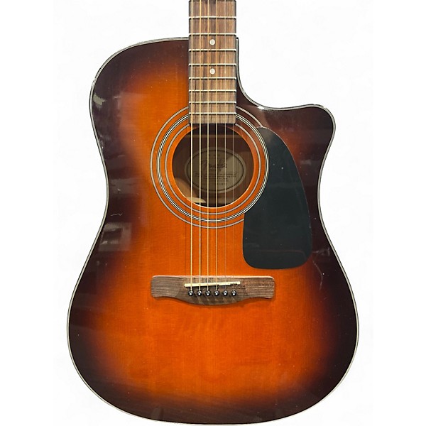 Used Fender CD60CE Sunburst Acoustic Electric Guitar