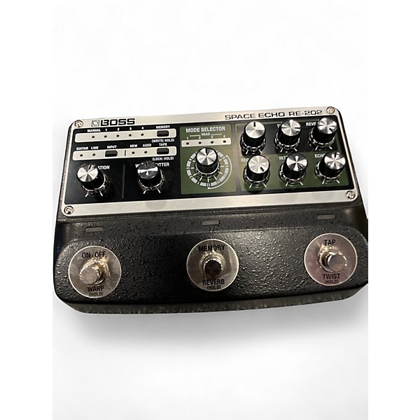 Used BOSS RE202 Space Echo Effect Pedal