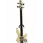 Used Ibanez SDGR Pearl White Electric Bass Guitar thumbnail