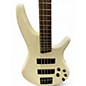 Used Ibanez SDGR Pearl White Electric Bass Guitar