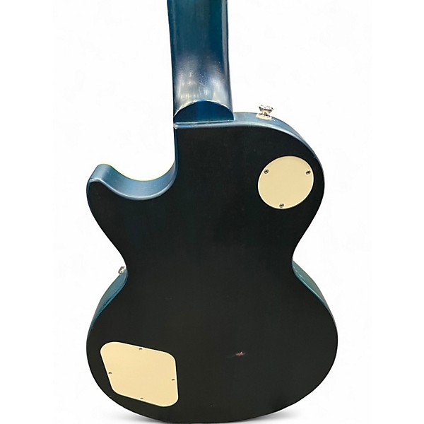 Used Epiphone Les Paul Traditional Pro IV Blue Solid Body Electric Guitar