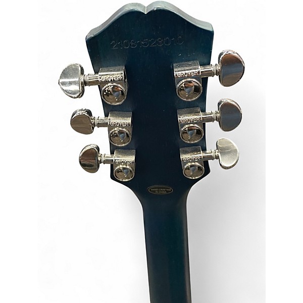 Used Epiphone Les Paul Traditional Pro IV Blue Solid Body Electric Guitar