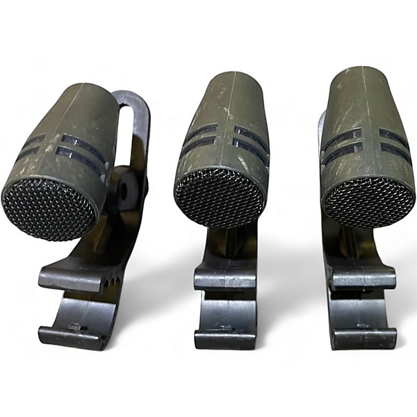 Used Sennheiser E604 SET OF 3 Dynamic Microphone