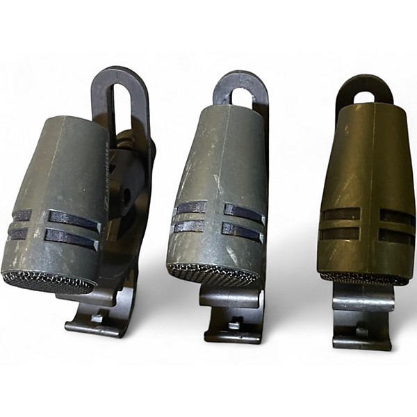 Used Sennheiser E604 SET OF 3 Dynamic Microphone