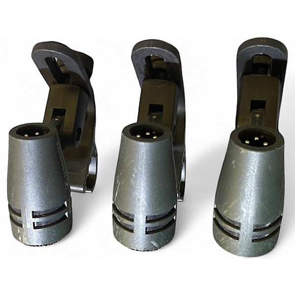 Used Sennheiser E604 SET OF 3 Dynamic Microphone