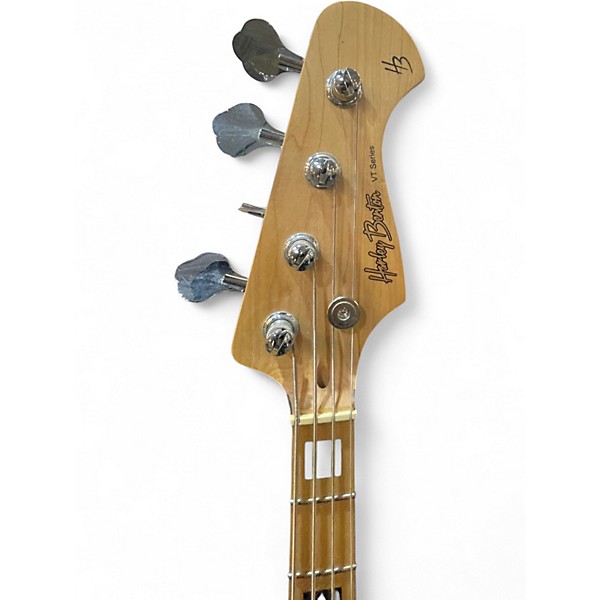 Used Harley Benton VT Series Black Electric Bass Guitar