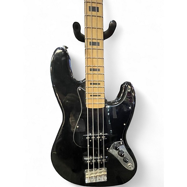 Used Harley Benton VT Series Black Electric Bass Guitar