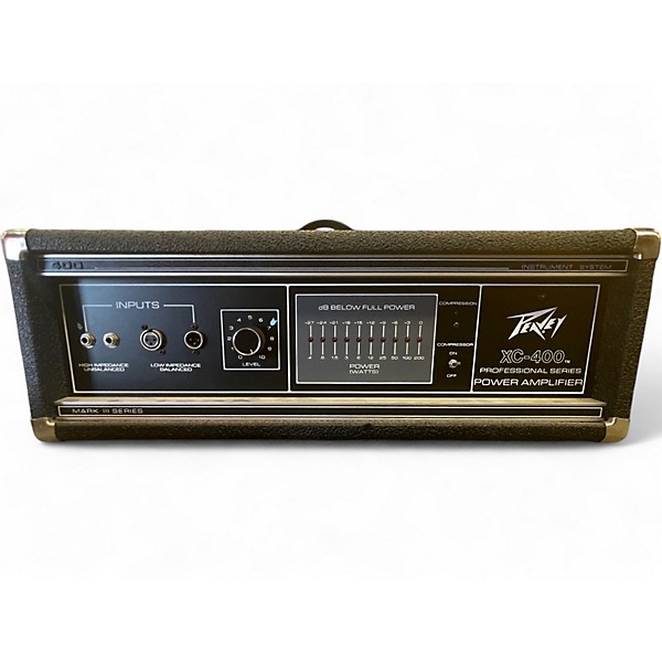 Vintage 1980 Peavey XC-400 Bass Amp Head