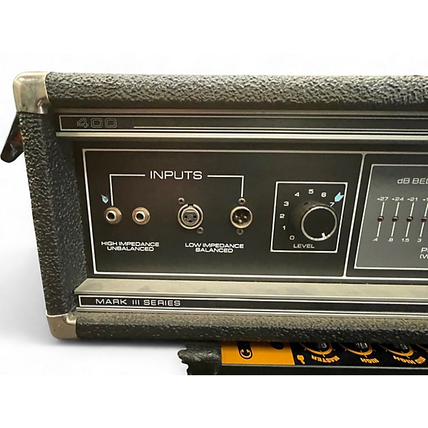 Vintage 1980 Peavey XC-400 Bass Amp Head