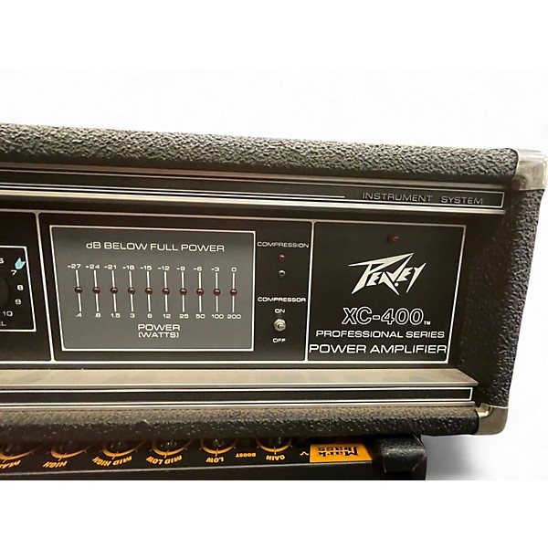 Vintage 1980 Peavey XC-400 Bass Amp Head