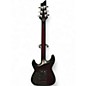 Used Schecter Guitar Research C1 Hellraiser Crimson Red Burst Solid Body Electric Guitar
