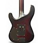 Used Schecter Guitar Research C1 Hellraiser Crimson Red Burst Solid Body Electric Guitar