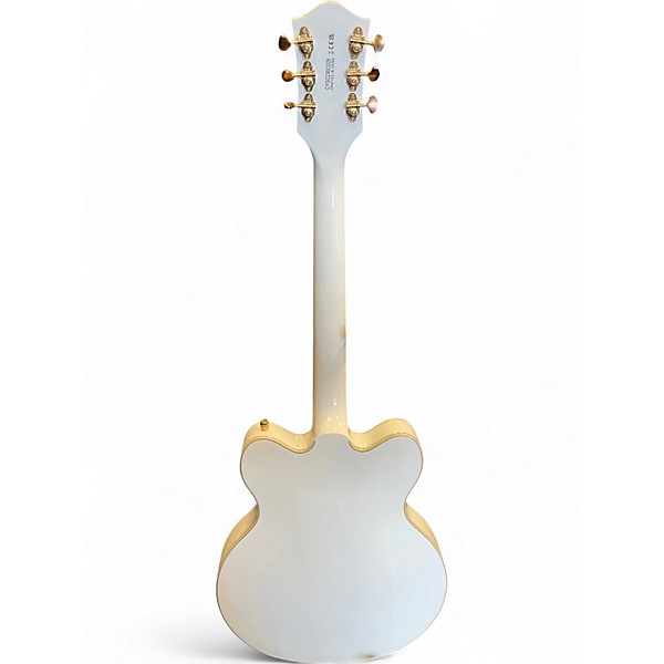 Used Gretsch Guitars G5422GLH Snow Crest White Hollow Body Electric Guitar