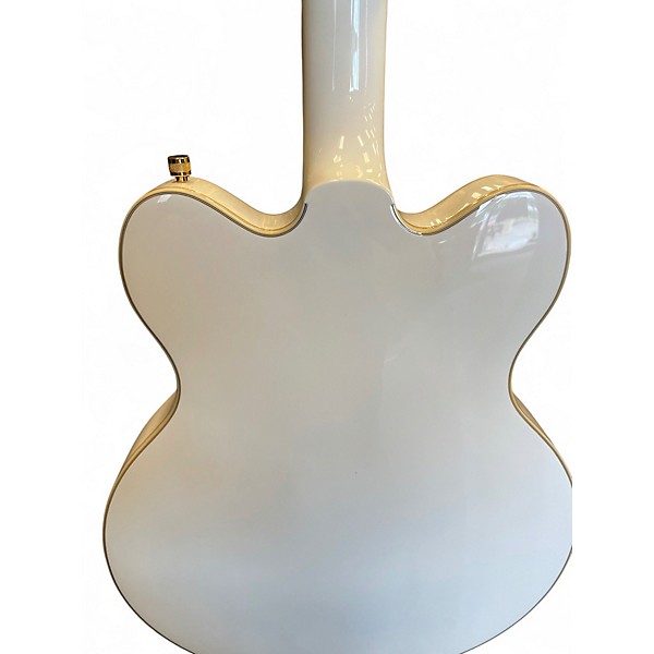 Used Gretsch Guitars G5422GLH Snow Crest White Hollow Body Electric Guitar