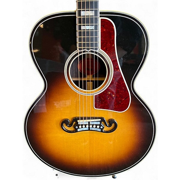 Used Gibson SJ200 Western Classic Super Jumbo Tobacco Sunburst Acoustic Guitar