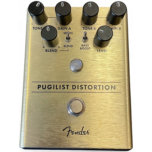 Used Fender Pugilist Distortion Effect Pedal