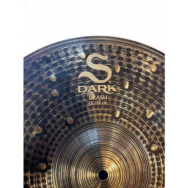 Used Zildjian 18in S DARK CRASH Cymbal