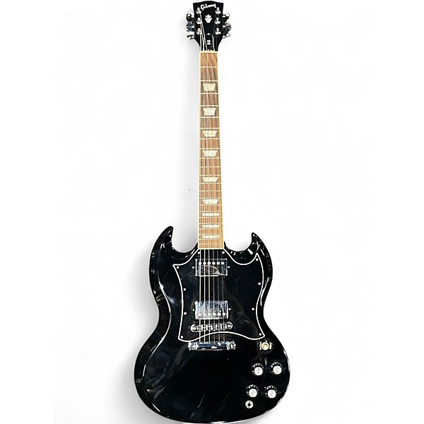 Used Gibson SG BLACK Solid Body Electric Guitar