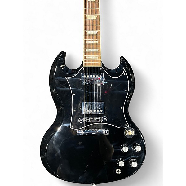 Used Gibson SG BLACK Solid Body Electric Guitar