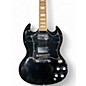 Used Gibson SG BLACK Solid Body Electric Guitar