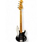Used Fender Player Plus Active Precision Bass Black and Silver Electric Bass Guitar thumbnail