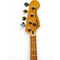 Used Fender Player Plus Active Precision Bass Black and Silver Electric Bass Guitar