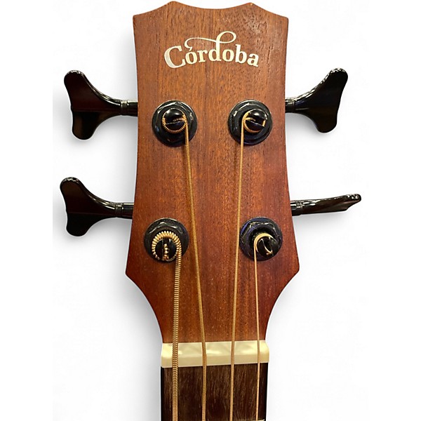 Used Cordoba MINI II BASS MH-E Natural Acoustic Bass Guitar