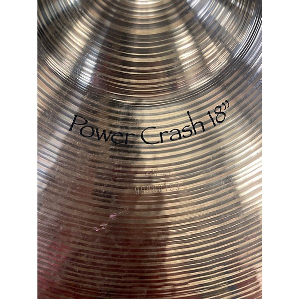 Used Paiste 18in Signature Power Crash 18" Cymbal