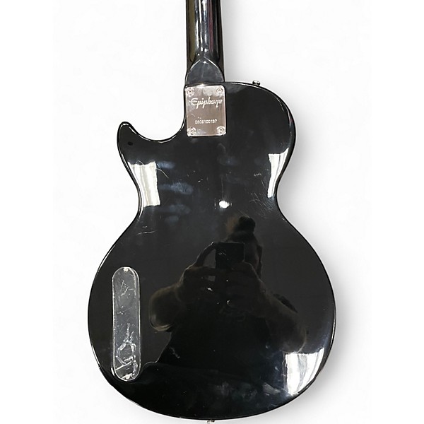 Used Epiphone Les Paul Junior Black Solid Body Electric Guitar