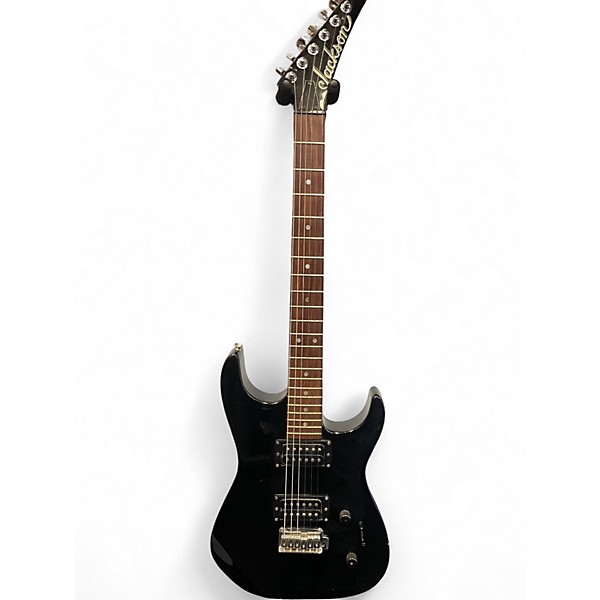 Used Jackson JS22 Dinky Black Solid Body Electric Guitar