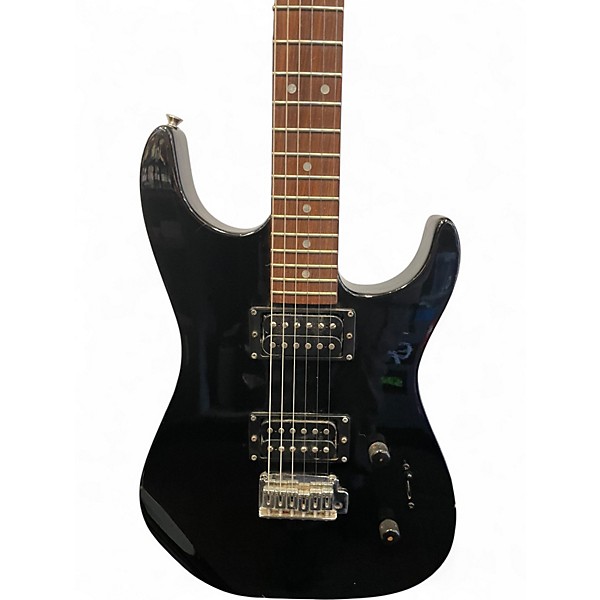 Used Jackson JS22 Dinky Black Solid Body Electric Guitar