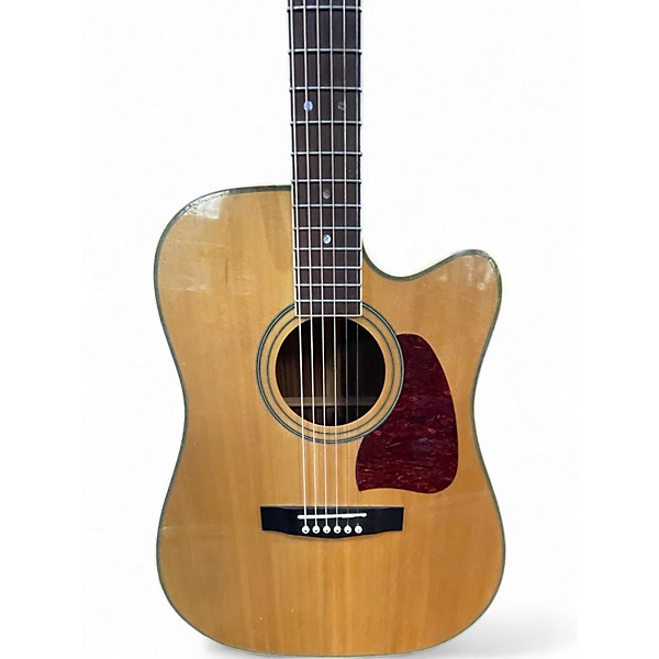 Used Ibanez AW300CE Natural Acoustic Electric Guitar