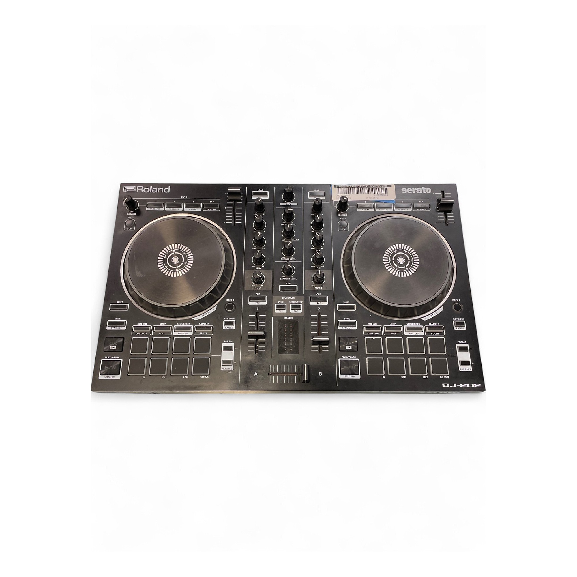Used Roland DJ-202 DJ Controller | Guitar Center