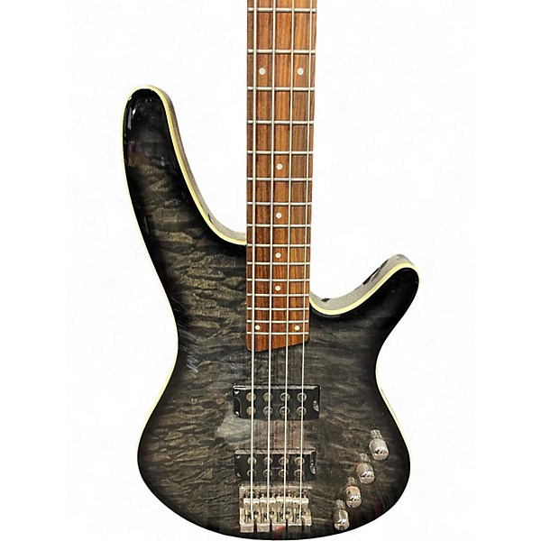 Used Ibanez SRX3EXQM1 TRANS BLACK Electric Bass Guitar