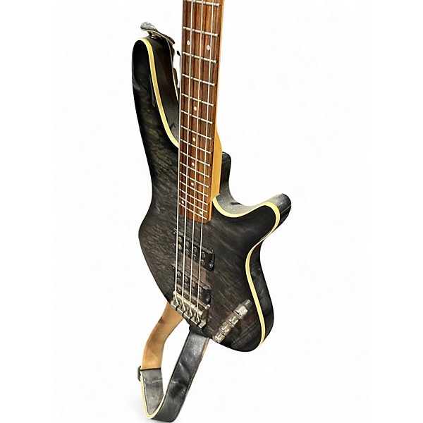 Used Ibanez SRX3EXQM1 TRANS BLACK Electric Bass Guitar