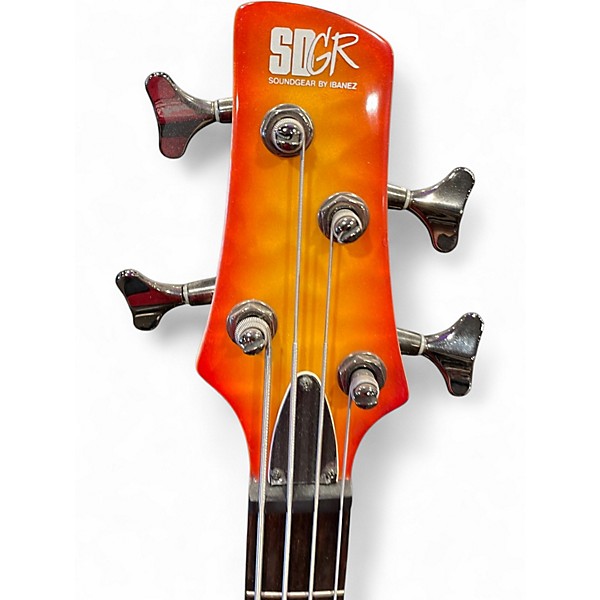 Used Ibanez SRX500 SUN BURST Electric Bass Guitar