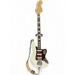 Used Squier Vintage Modified Bass VI Alpine White Electric Bass Guitar