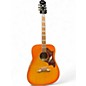 Used Epiphone Dove STUDIO ORANGE BURST Acoustic Electric Guitar thumbnail