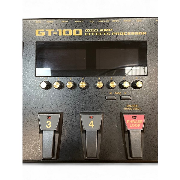 Used BOSS GT100 Effect Processor