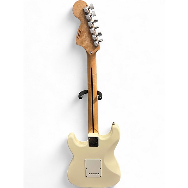 Used Squier Affinity Stratocaster Cream Solid Body Electric Guitar