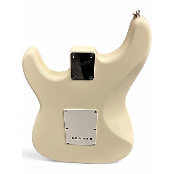Used Squier Affinity Stratocaster Cream Solid Body Electric Guitar
