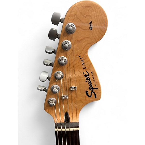 Used Squier Affinity Stratocaster Cream Solid Body Electric Guitar