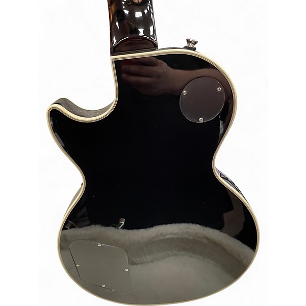 Used Epiphone Les Paul Custom Silverburst Solid Body Electric Guitar