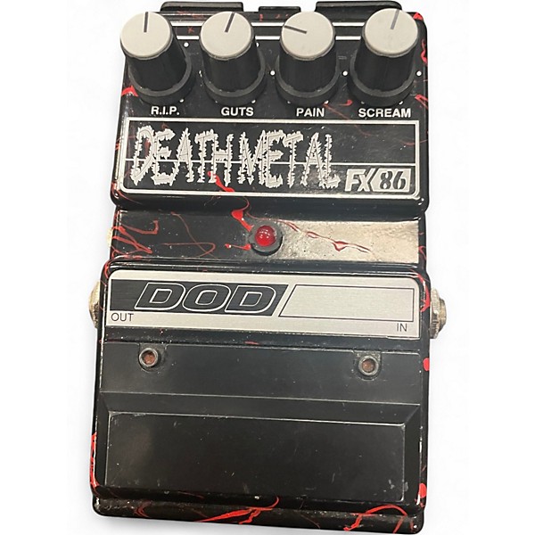 Used DOD FX86 Death Metal Effect Pedal
