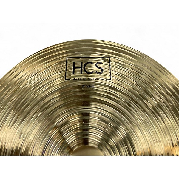 Used MEINL 10in HCS Splash Cymbal