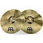 Used MEINL 13in HCS Hi Hat Pair Cymbal thumbnail