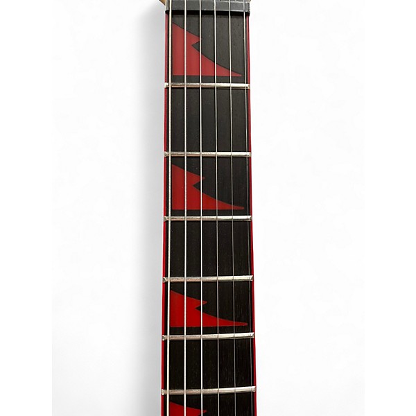 Used Ibanez GRG131DX BLACK AND RED Solid Body Electric Guitar