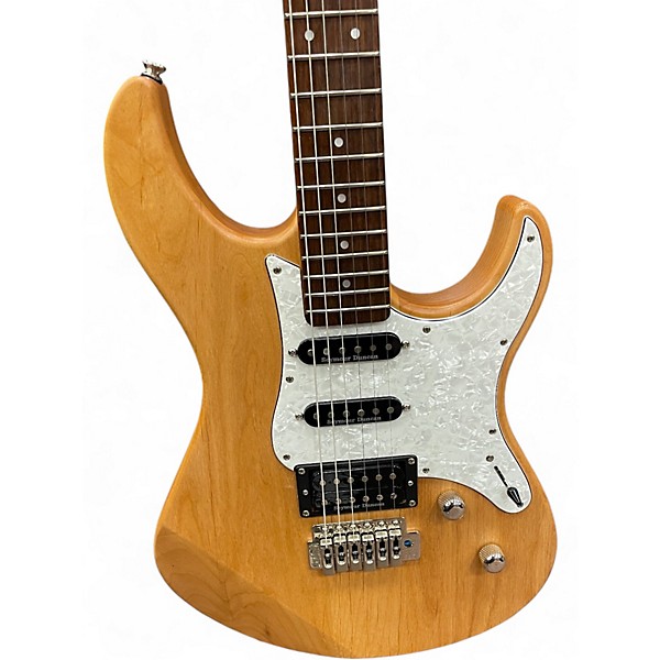 Used Yamaha Pacifica 612VIIX YELLOW NATURAL SATIN Solid Body Electric Guitar