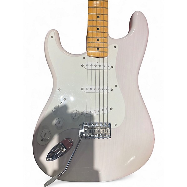 Used Fender American Original 50s Stratocaster Left Handed White Blonde Solid Body Electric Guitar
