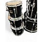 Used Yamaha 5 Piece Stage Custom Black Drum Kit